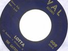 Surf R&B 45 THE GAYTONES Lotta / All night long VAL 009 listen RARE chicago