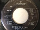 KISS- Lets put X On The Sex / Lick It Up - RARE GUATEMALA 45
