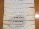 LP- Informationsplatten,  TELDEC, 10 Stück von August 1966 bis Juni 1968