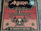 Anthrax Greater Of Two Evils Vinyl LP Record Nuclear Blast German Import