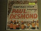 PAUL DESMOND FIRST PLACE AGAIN PLAYBOY LP ORIG WARNER WS 1356 RARE COOL JAZZ VG+