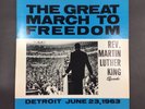 Rev. Martin Luther King   I HAVE A DREAM   Great March to Freedom   6-23-63 EX+