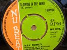 MAX ROMEO LARRY MARSHALL BLOWING IN THE WIND / MONEY GIRL OG UK NU BEAT 7