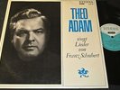 THEO ADAM singt Lieder von Franz Schubert / DDR STEREO LP 1967 ETERNA 825745