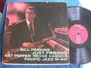 Bill Perkins-Art Pepper/Just Friends/1956 DG Mono/Pacific Jazz PJM-401/VG+ to EX