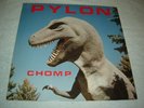 Pylon - Chomp LP original 1983 DB Recs pressing with zig zag serrated edge