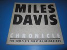 MILES DAVIS: CHRONICLE: COMPLETE PRESTIGE REC 12XLP BOX SET LIM.ED.NUM.+BOOK US