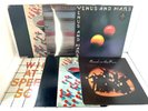 Wings LP Vinyl Record Album Lot: Band on the Run + Over America + Venus & Mars