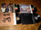 [4] AC/DC Lp records. Dirty Deeds, Highway To Hell, Back In Black, Those Bout to
