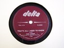 SAM COOKE 78rpm DELTA LABEL #3032 