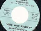Bobby Crown & The Kapers One Way Ticket ORIGINAL US Vinyl Single 7inch Felco