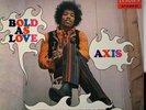 Jimi Hendrix Axis Bold as Love Polydor Unique Cover Original 1st Press Japan 68