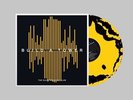 THE SLOW READERS CLUB - BUILD A TOWER  SIGNED Marigold Yellow and Black Vinyl LP