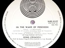 King Crimson, In The Wake Of Poseidon, Rare NZ Vertigo, 1st 1970, VG, ILPS 9127