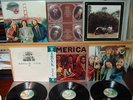 AMERICA 3lps Horse No Name Hearts Holiday Japan obi insert AUDIOPHILE EX to NM
