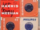 JET HARRIS; TONY MEEHAN; BILLIE DAVIS - VINYL 7” RECORDS – RARE JOB-LOT