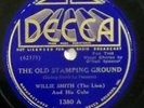 WILLIE THE LION SMITH The Old Stamping Ground DECCA 78 1380 sunburst