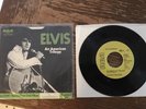 ELVIS PRESLEY - AN AMERICAN TRILOGY RCA 74-0672 YELLOW LABEL MONO PROMO 45 RPM