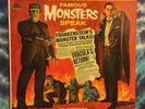 Famous Monsters Speak  LP  Gabriel Dell   AA RECORDS   Frankenstein  DRACULA