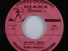 Teen Rockabilly 45 BOBBY HAMILTON Uh-Huh, Baby DIANA HEAR