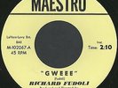 RICHARD FUDOLI: Gwee / Bossa Nova Jumping Bean 45 (funky Mod Soul Jazz) Jazz