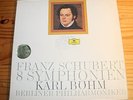 SCHUBERT Complete Symphonies BOHM 5-LP-Box DG + Catalog