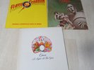 3x Schallplatte Queen A Night at the Opera Flash Gordon usw. gebraucht/S39.6