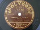 Tarnowska Orkiestra Stasiaka Polish Polka French Polydor 78 RPM