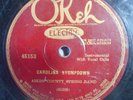 Aiken County String Band  Carolina Stompdown  OKEH 45153   Rare  Country 78