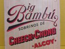 CHEECH AND CHONG : BIG BAMBU - LP WITH GIANT ROLLING PAPER - ODE REC 1972