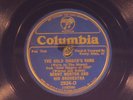 78 RPM -- Benny Morton Orchestra, Columbia 2924 blue wax 
