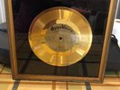 Framed Gold Disc Record  Music To Watch The Girls Go By The Bob Crewe Generation