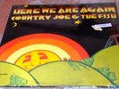 SEALED Here We Are Again COUNTRY JOE & THE FISH Orig VANGUARD Crystal Blue PSYCH