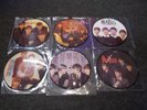 THE BEATLES   FULL SET 22 x 7'' LTD ED 20th ANNIVERSARY PICTURE DISCS NM