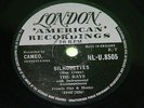 THE RAYS : Silhouettes / Daddy Cool - Original 1957 UK 78rpm London HLU 8505