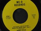 ROMEO TAYLOR: When You Made Love / Part2 45 (moody Crossover Sweet Soul)
