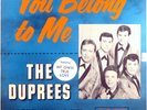 COED RECORDS The Duprees YOU BELONG TO ME 1962 w/Hype Sticker DOO WOP LPC-905