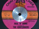 GARAGE SURF 45 - THE CONTENDERS - RISE N' SHINE /JOHNNY B. GOODE SoCal Hear