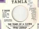 SMOKEY ROBINSON & MIRACLES The Tears Of A Clown TAMLA DJ MOTOWN NORTHERN SOUL 45