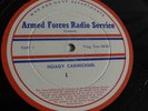 16-inch Transcription AFRS Hoagy Carmichael  Program # 1 & 2 Air Date – 4-9-45