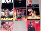 Stallone 8x Soundtrack Schallplatte,Rocky 1-3,Rambo 1-3,Over the Top,City Cobra