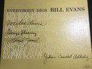 BILL EVANS Everybody Digs LP RARE MONO miles davis john coltrane jazz adderley