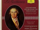 PIERRE FOURNIER, KEMPFF - BEETHOVEN complete cello & piano works DGG 3xLPs EX++