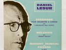 GERARD SOUZAY - DANIEL-LESUR serenade, pavane... CND stereo 10
