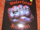 MOTÖRHEAD - Iron Fist LP von 1987 - Rarität