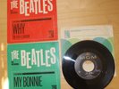 Beatles Rare MGM Why Sleeve only & MGM My Bonnie Record & sleeve VG 1964