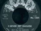 BILLY THE KID EMERSON I Never Get Enough BLUES ROCKER 45 on MAD