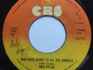 BOB DYLAN - MAN GAVE NAMES TO ALL THE ANIMALS RARE COSTA RICA PRESS