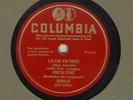 c 78 RPM Edith Piaf Columbia 4004-F in E-