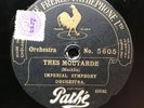 RAGTIME: IMPERIAL SYMPHONY ORCH - ’TOO MUCH MUSTARD’ LONDON 1911 PATHE 78